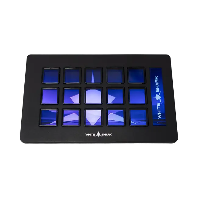 White Shark STREAM DOCK WSD-100 QILAUT / 15 tipki- Crna