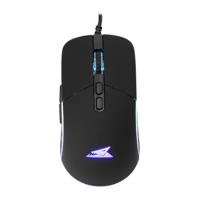 Baracuda MIŠ BGM-011 NAUTILUS Crni RGB / 12.800 dpi