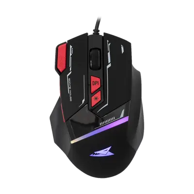 Baracuda MIŠ BGM-041 MANTA CRNA / 12.800 dpi