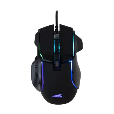 Baracuda MIŠ BGM-071 PIRANHA CRNI / 7200 dpi