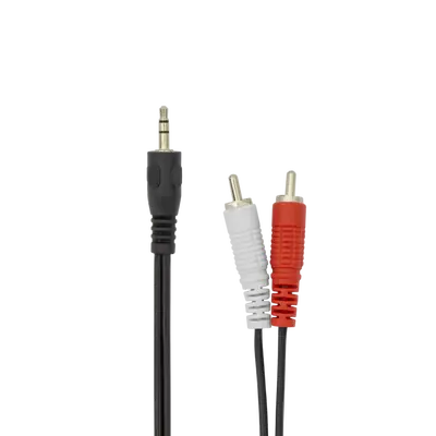 KABEL SBOX 3,5mm M.->2 X RCA M. 2M BULK