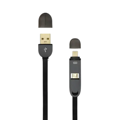 SBOX USB-A to Micro USB Cable 1 m - Black / Bulk