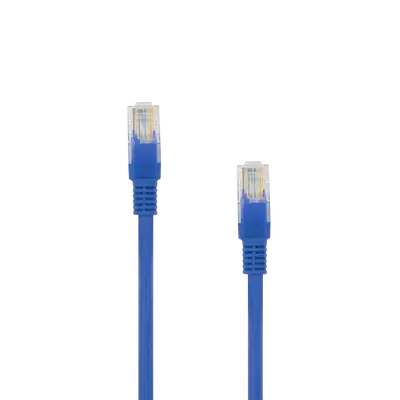 SBOX UTP CAT5e Network Cable 0.5 m - Blue / Bulk