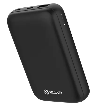 TELLUR POWER BANK WPD101 Compact Pro 10000mAh, 2xQC3.0 22.5W + PD20W+Qi 15W, MagSafe