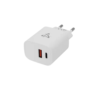 USB KUĆNI PUNJAC SBOX HC-693 / 2 ULAZA - 20W QC Bijeli
