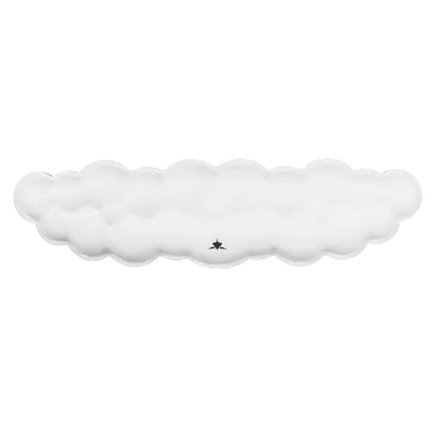 White Shark PODLOGA ZA TIPKOVNICU KP-012 CUMULUS BIJELA