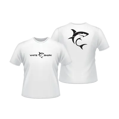 White Shark PROMO T-SHIRT Bijela XXL