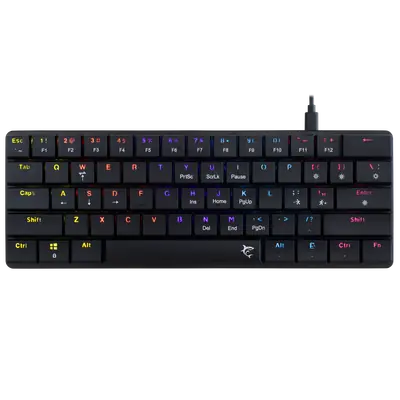 White Shark TIPKOVNICA GK-006111 NAGAMAKI Crna-Meh. Low Profile / US-RED.SW