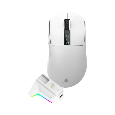 White Shark MIŠ WGM-5023 GAWAIN / 12.000 DPI - Bijeli / Wireless
